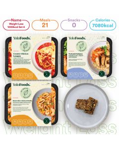Weight Loss 1000 kcal (3 meals) Set A-NO BEEF