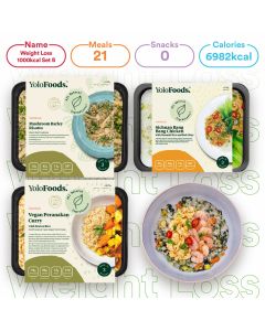 Weight Loss 1000 kcal (3 meals) Set B